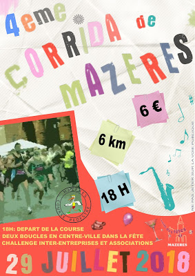 Affiche corrida 2018